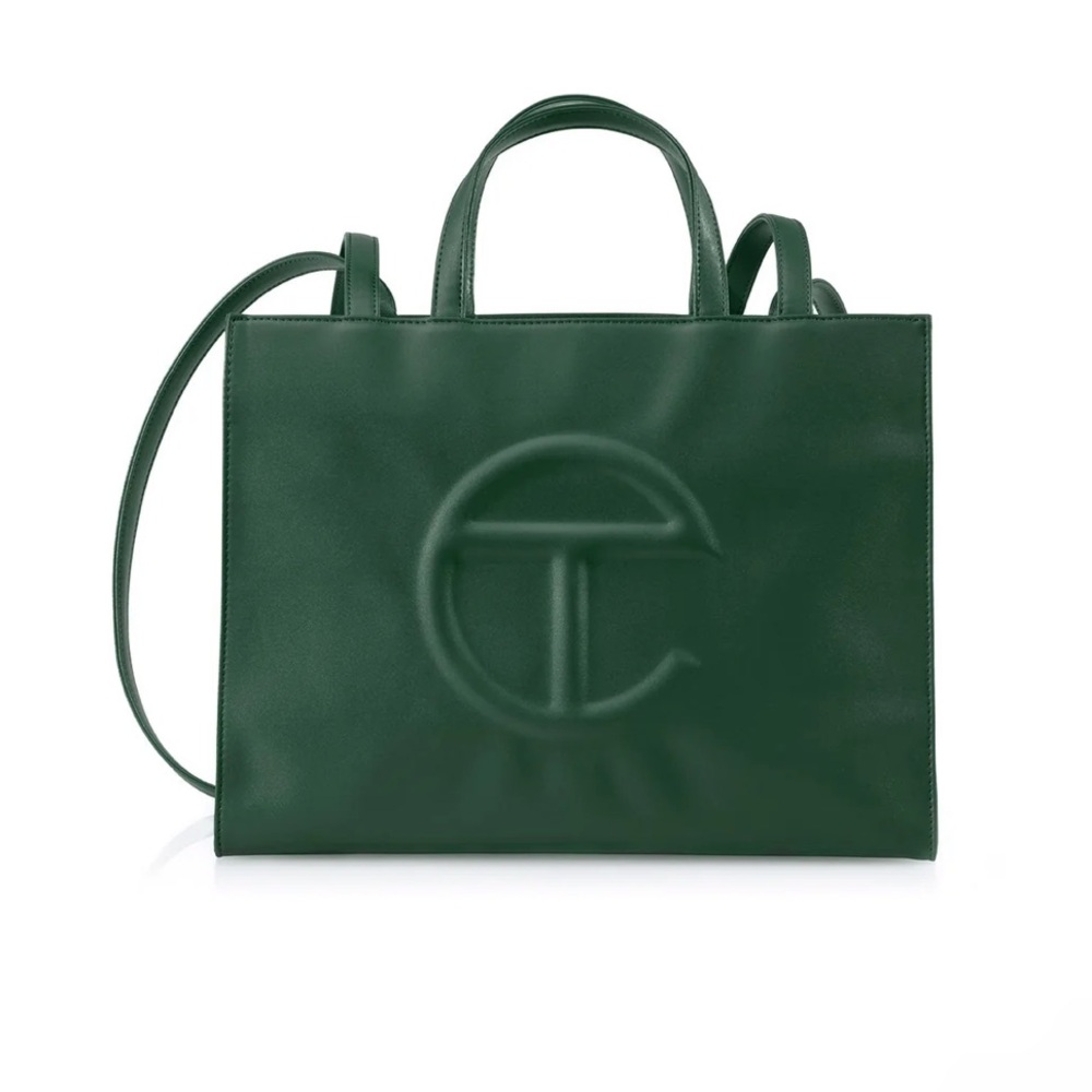 Telfar Medium Shopper in Dark Olive